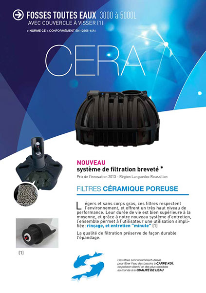 Fosse toutes eaux en polyéthylène / cuve de résupération d'eau de pluies. Réalisé par rotomoulage